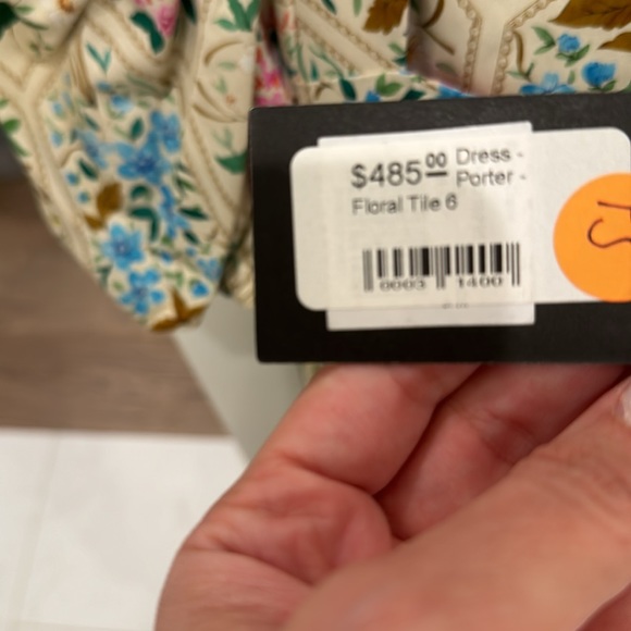 Hunter Bell Porter dress floral tile - Picture 3 of 3